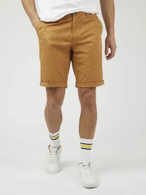 Ben Sherman Slim Stretch Chino Shorts - Light Tan