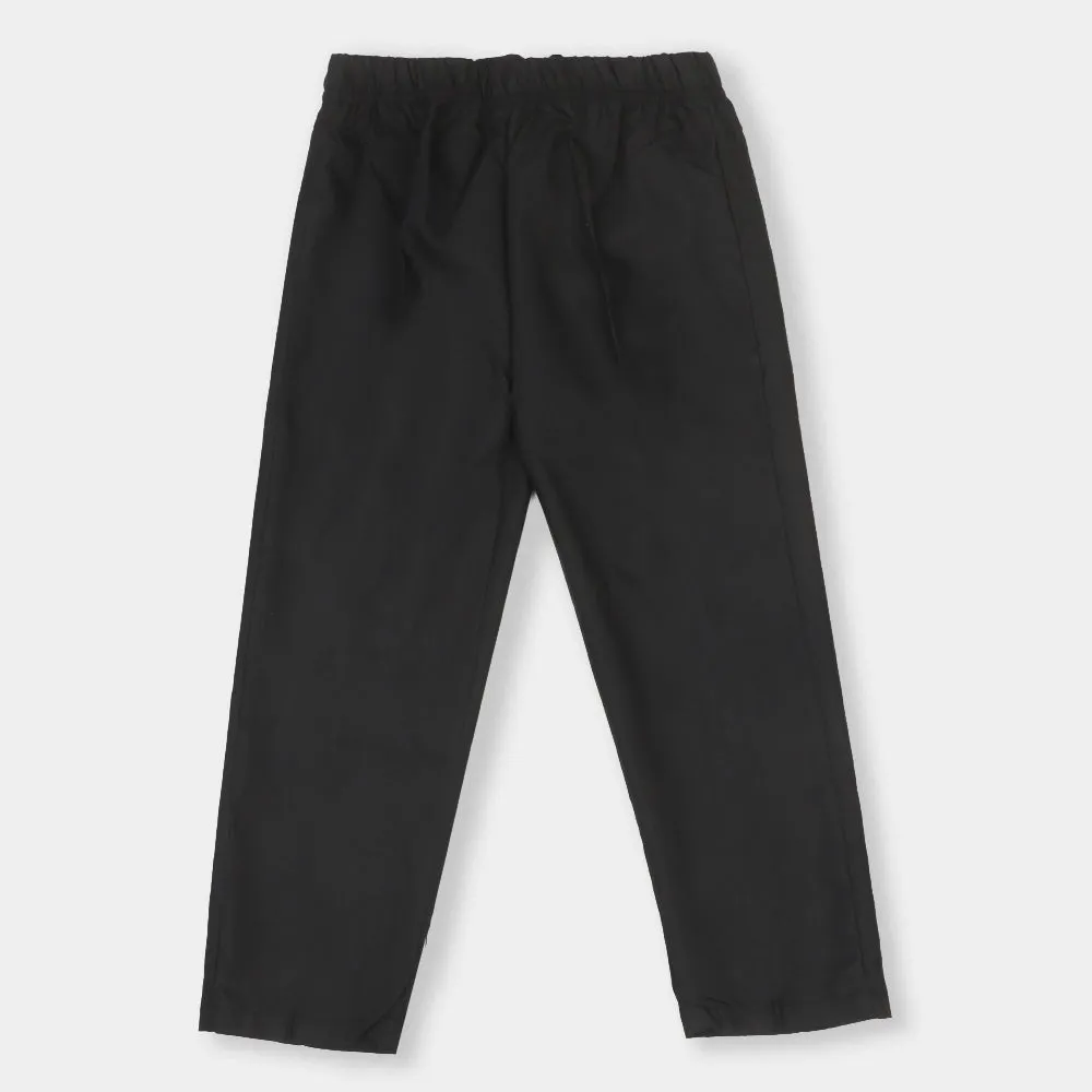 Boys Eastern Basic Pajama  - BLACK