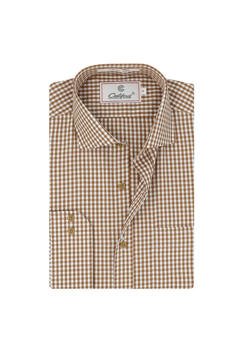 Brown Glen checks / ITALIAN 102383-7