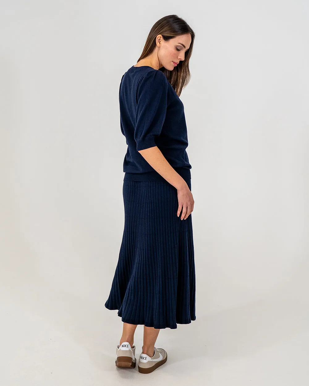 CALLIE SKIRT - NAVY