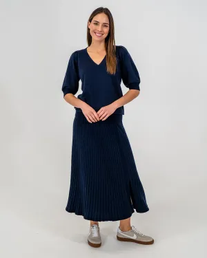 CALLIE SKIRT - NAVY