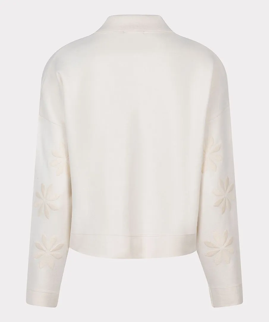 Cana Cardigan Boxy Embroidery - EsQualo SP2427011