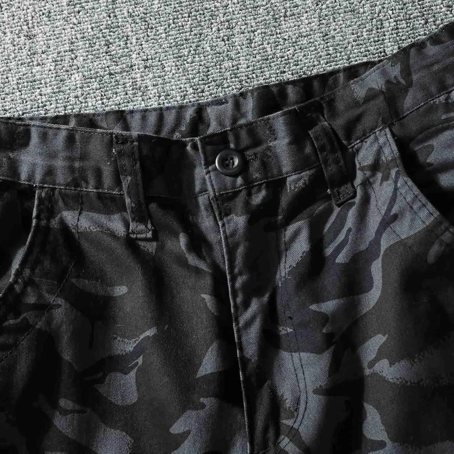 Cargo Sweatpants for Men Big and Tall Overalls Casual Pocket Sport Work Casual Trouser Pants Big and Tall Sweatpants
