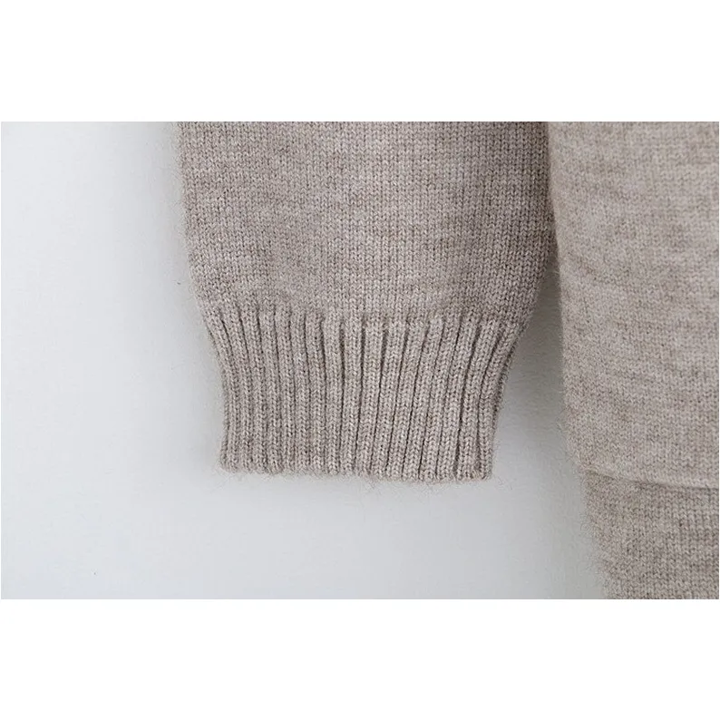 Cat Embroidered Knitted Cardigan
