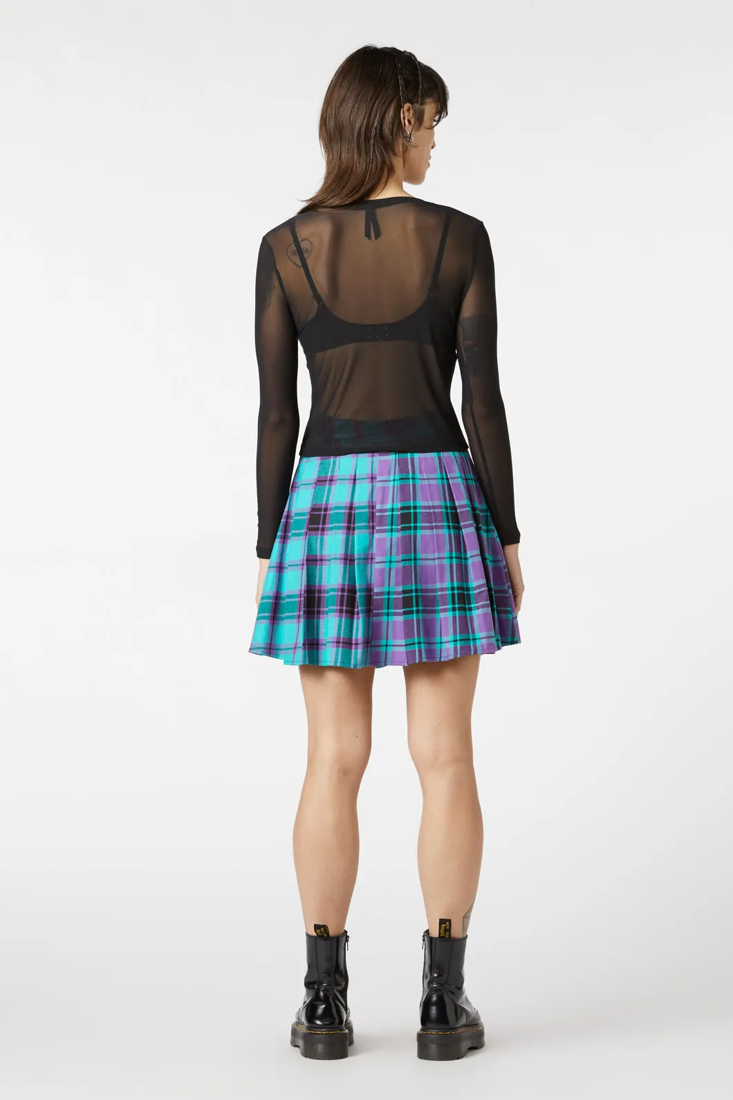Classic Plain Mesh Top