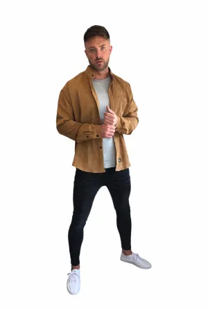 Corduroy Overshirt Rustic Tan