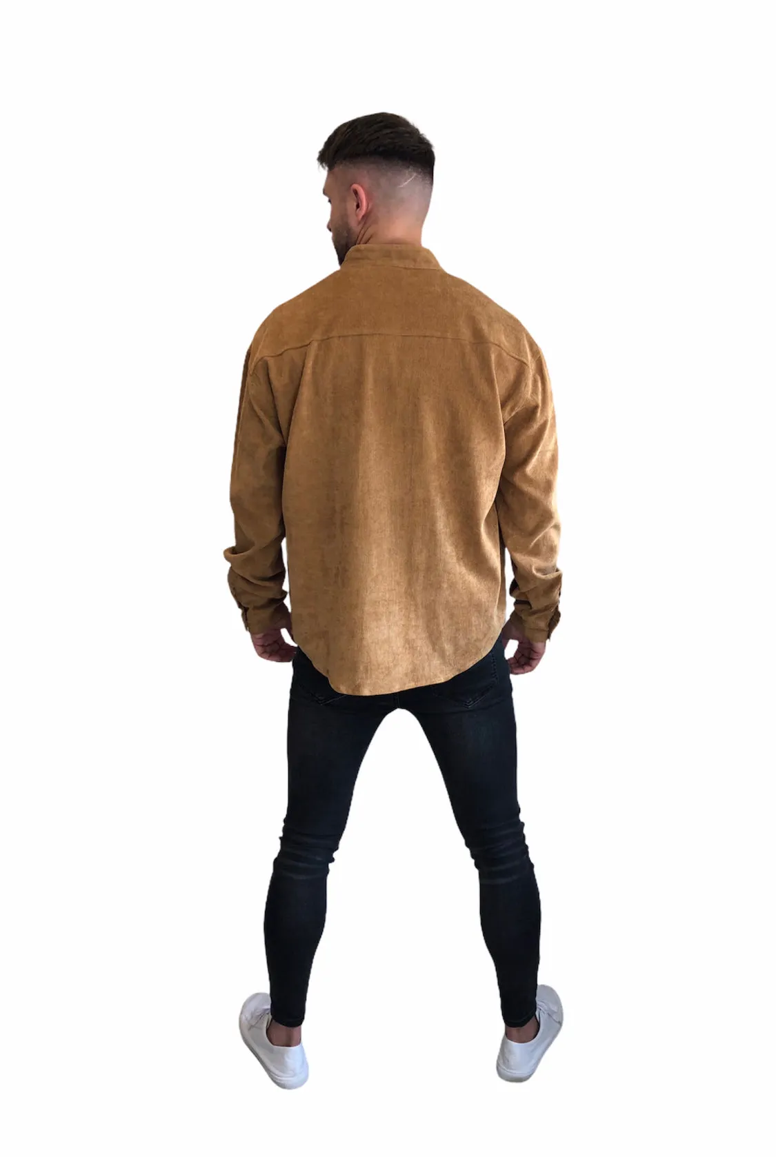 Corduroy Overshirt Rustic Tan