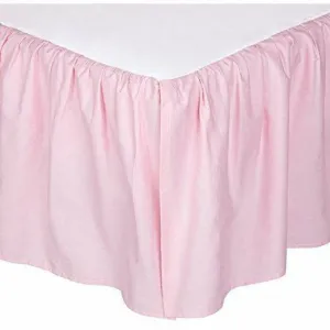 Crib Bed Skirt - Pink