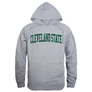CSU Cleveland State University Game Day Hoodie Sweatshirt Heather Grey