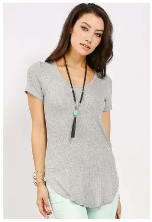 Essential Scoop Neck Tee