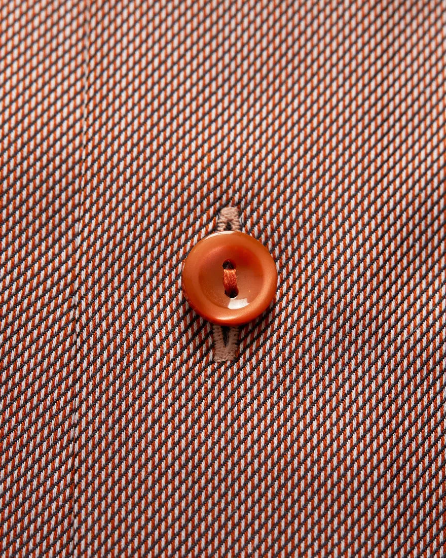 ETON 3429795384740 EXTRA LONG SLEEVE RUST SLIM SC SHIRT