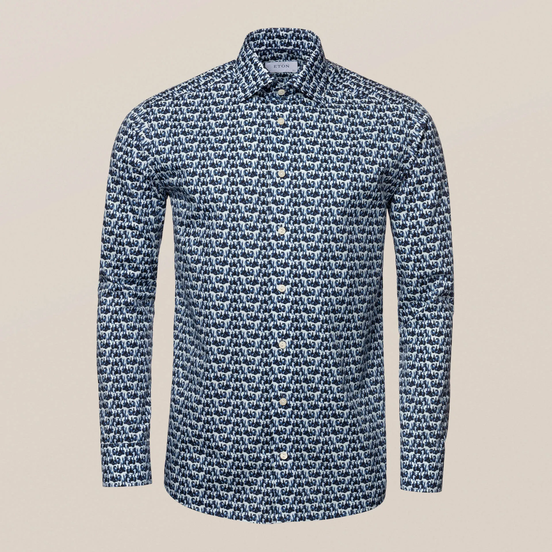 Eton Slim Fit Glassblower Fine Twill Shirt