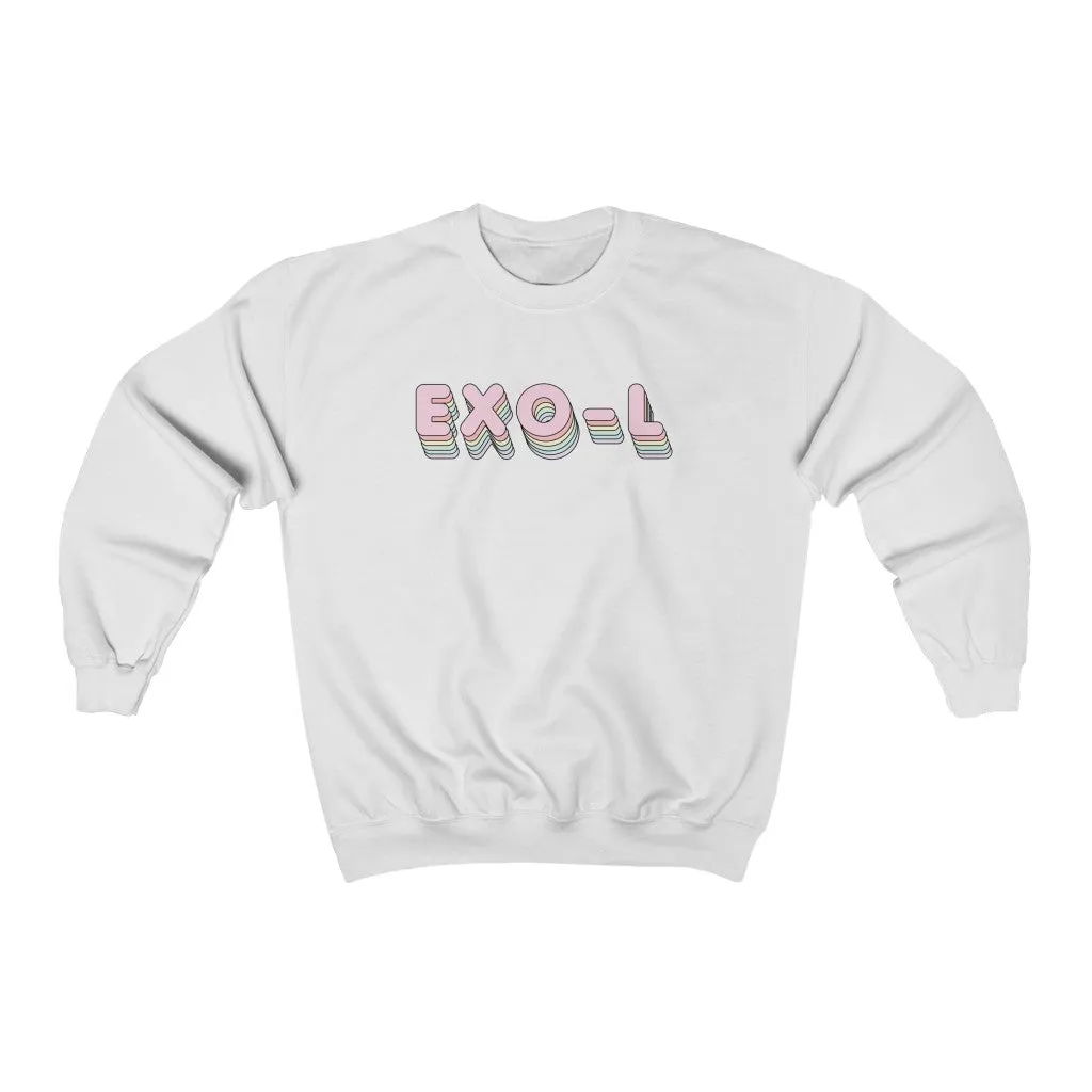 EXO-L Sweatshirt - EXO Sweatshirt - Kpop Crewneck Women Sweatshirt