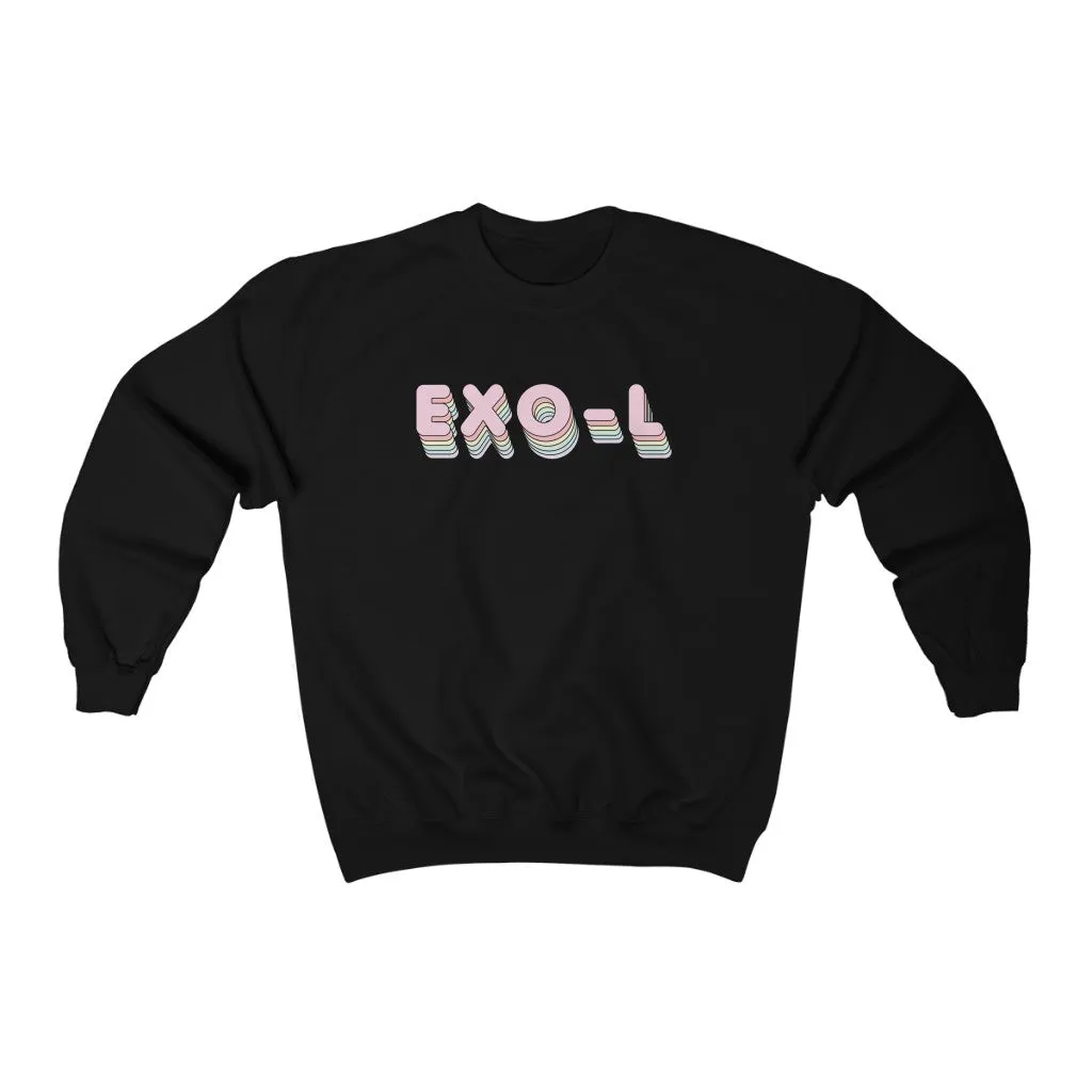 EXO-L Sweatshirt - EXO Sweatshirt - Kpop Crewneck Women Sweatshirt