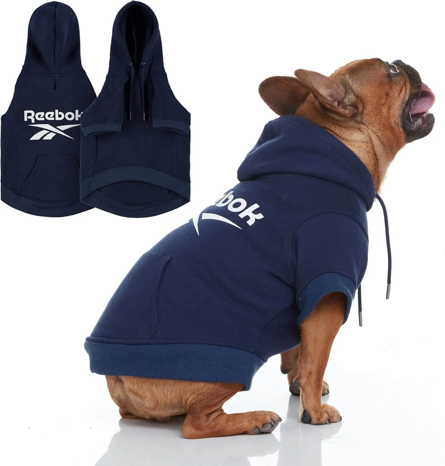 Fleece Dog Sweater with Leash Hole