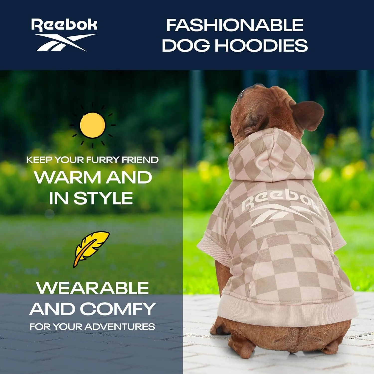 Fleece Dog Sweater with Leash Hole
