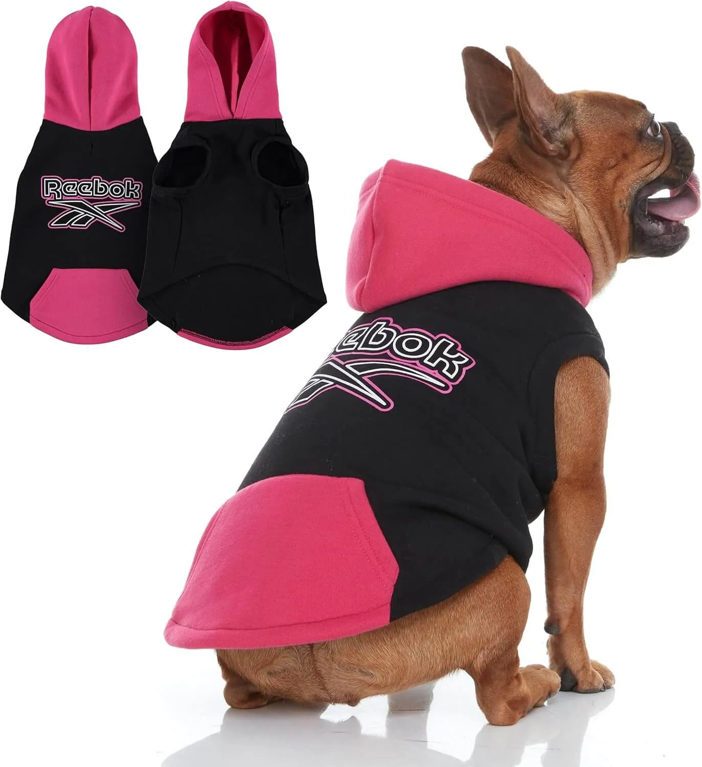 Fleece Dog Sweater with Leash Hole