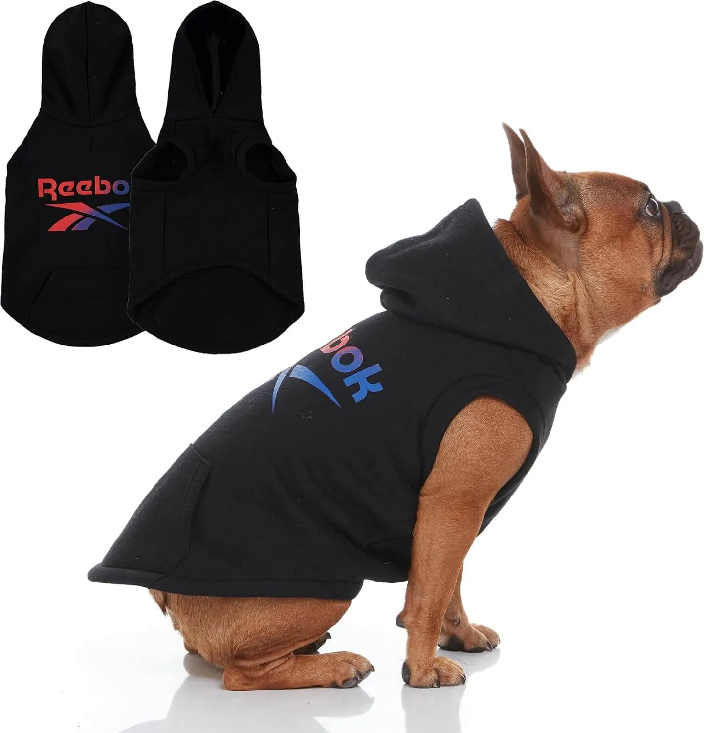 Fleece Dog Sweater with Leash Hole