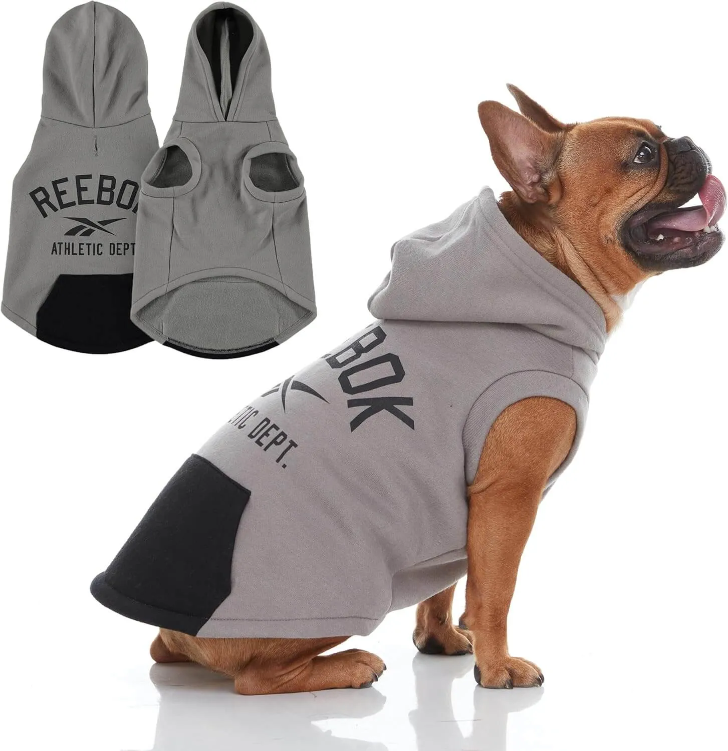 Fleece Dog Sweater with Leash Hole