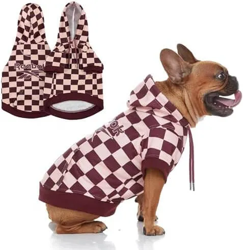 Fleece Dog Sweater with Leash Hole