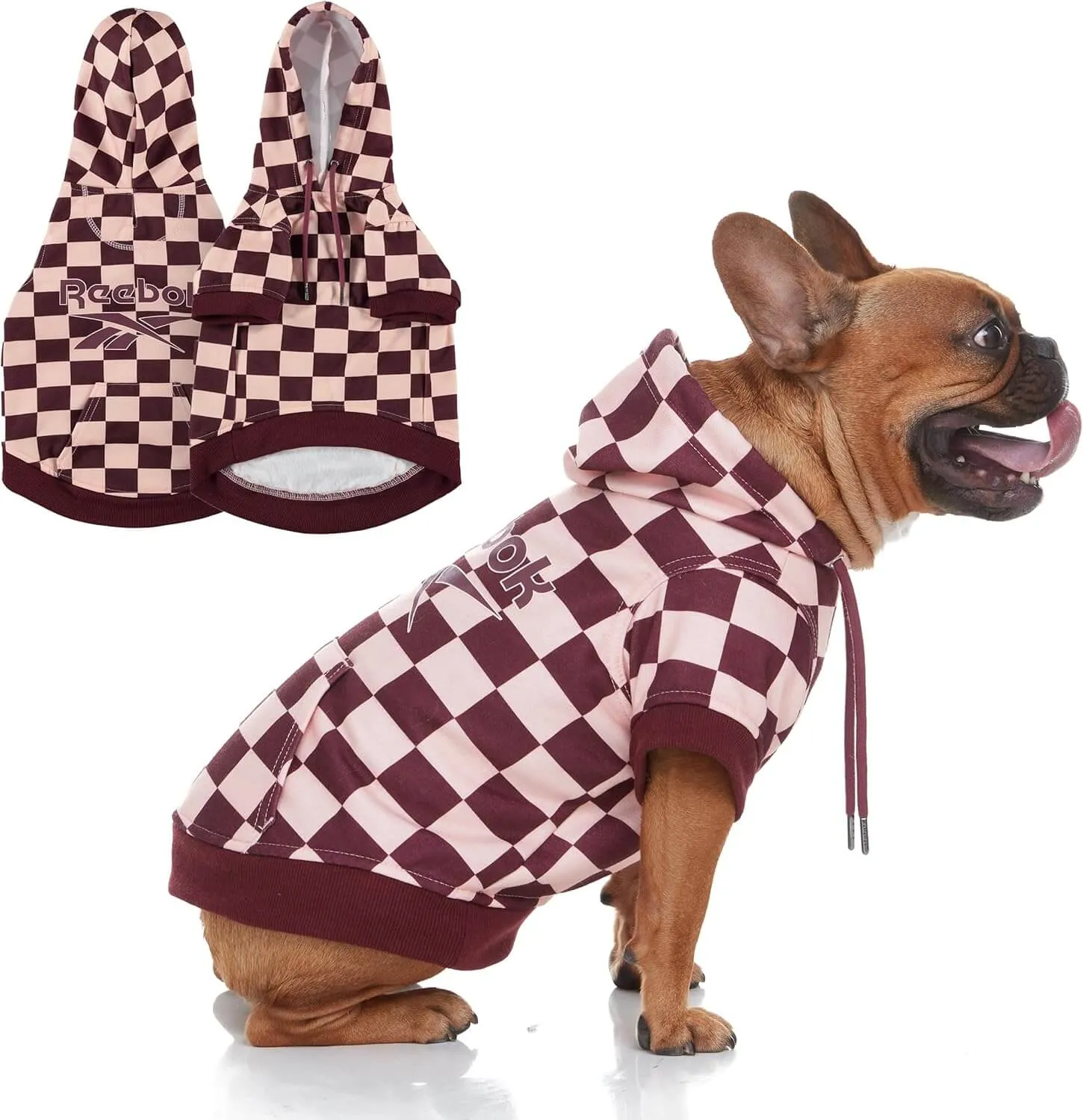 Fleece Dog Sweater with Leash Hole