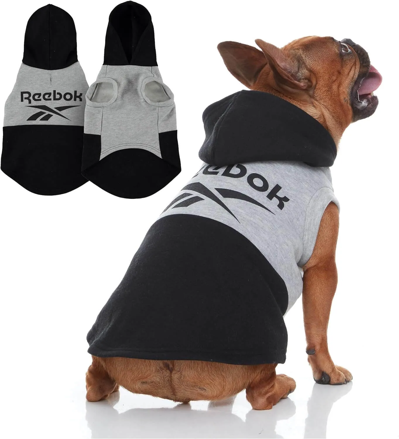 Fleece Dog Sweater with Leash Hole