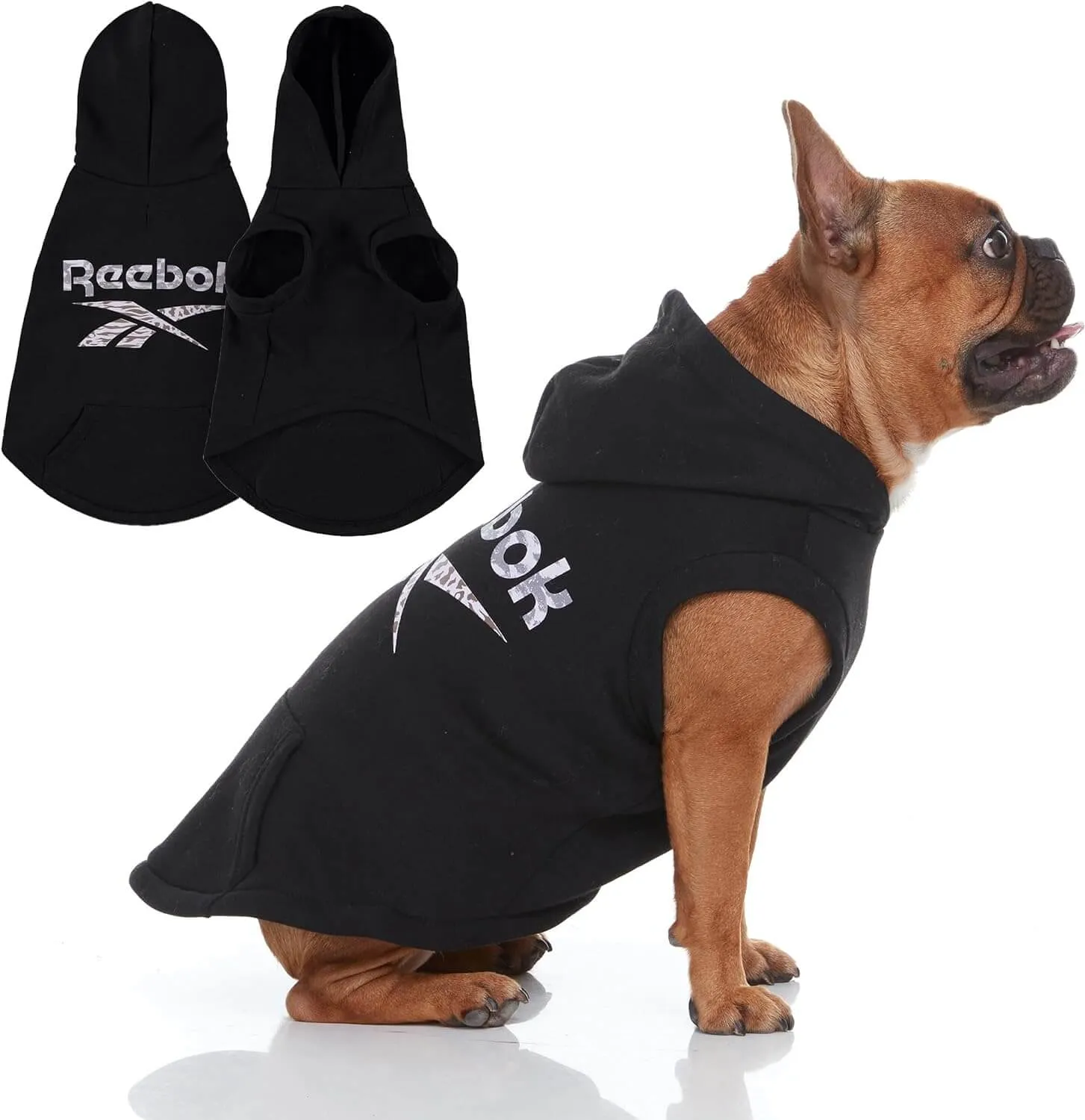 Fleece Dog Sweater with Leash Hole