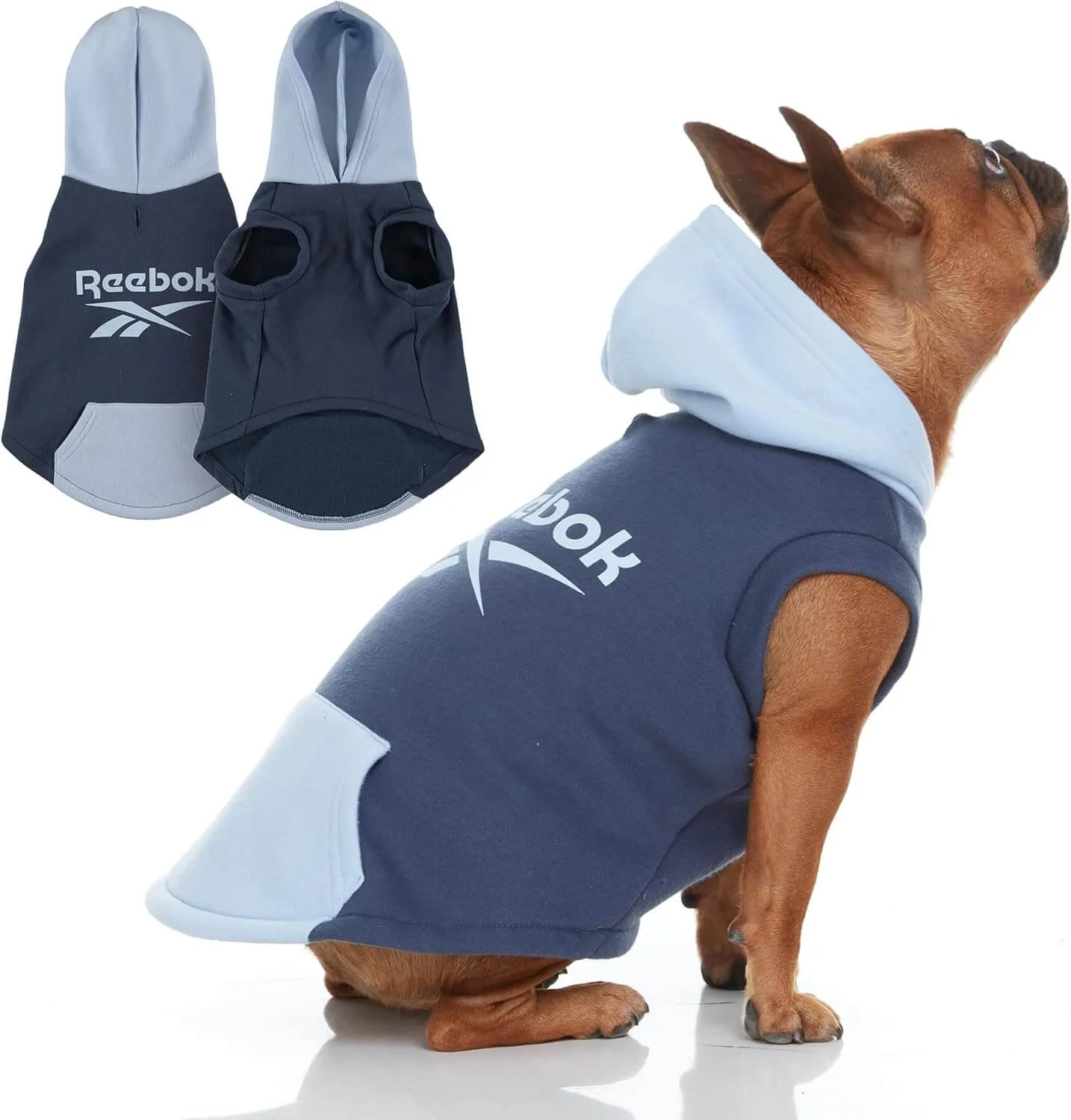 Fleece Dog Sweater with Leash Hole