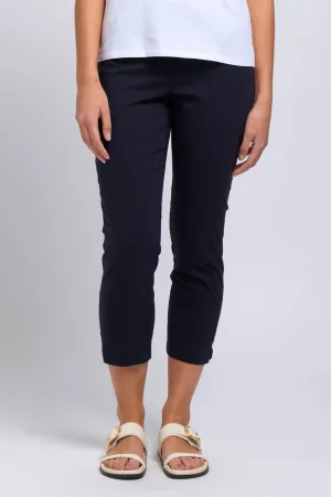 Foil FO4901 Fuss Free Capri Trouser Navy