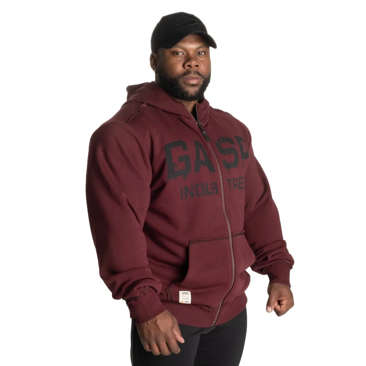 GASP Layered Hood - Maroon
