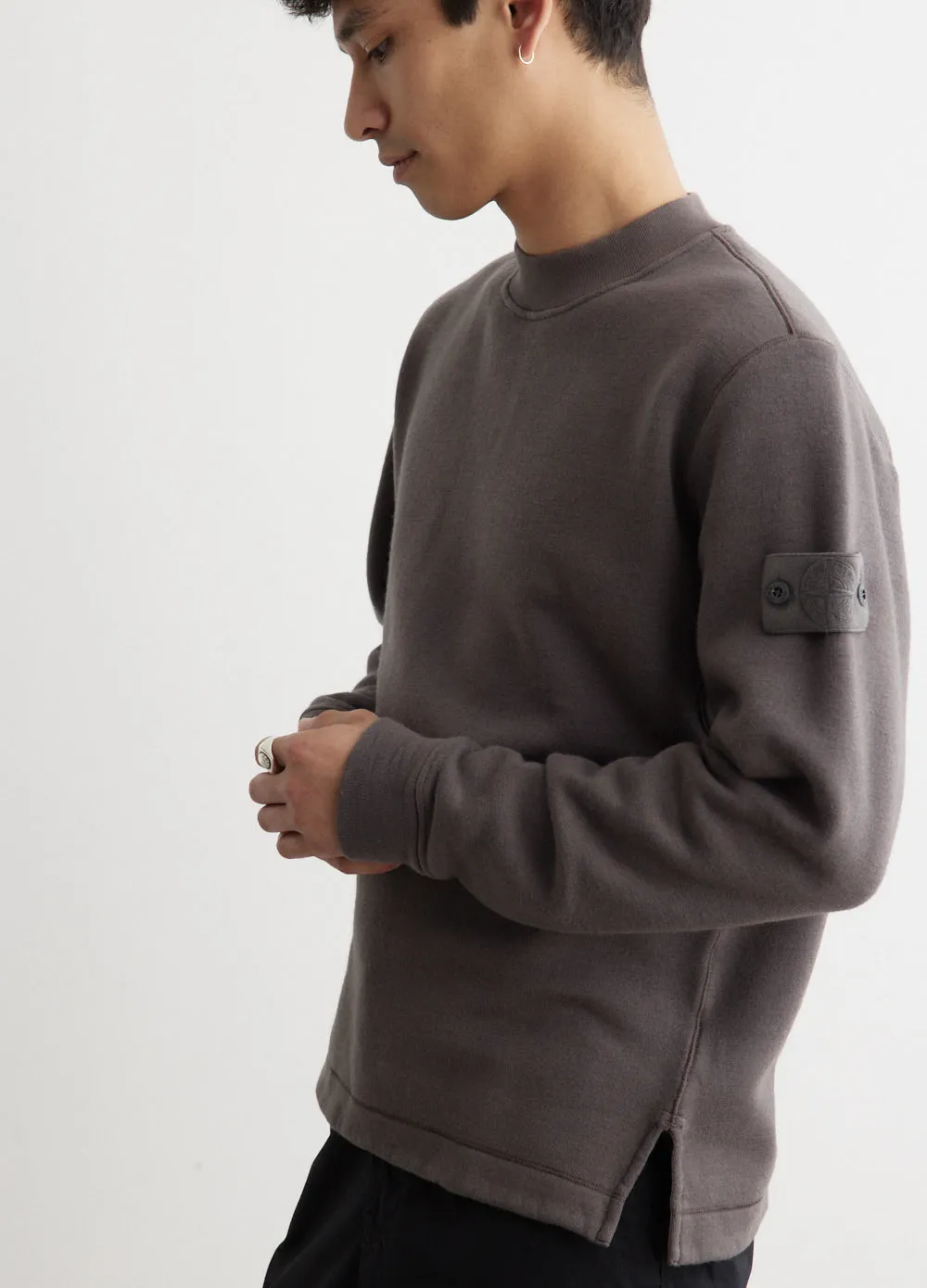 Ghost Oversized Crewneck Sweatshirt