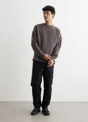 Ghost Oversized Crewneck Sweatshirt