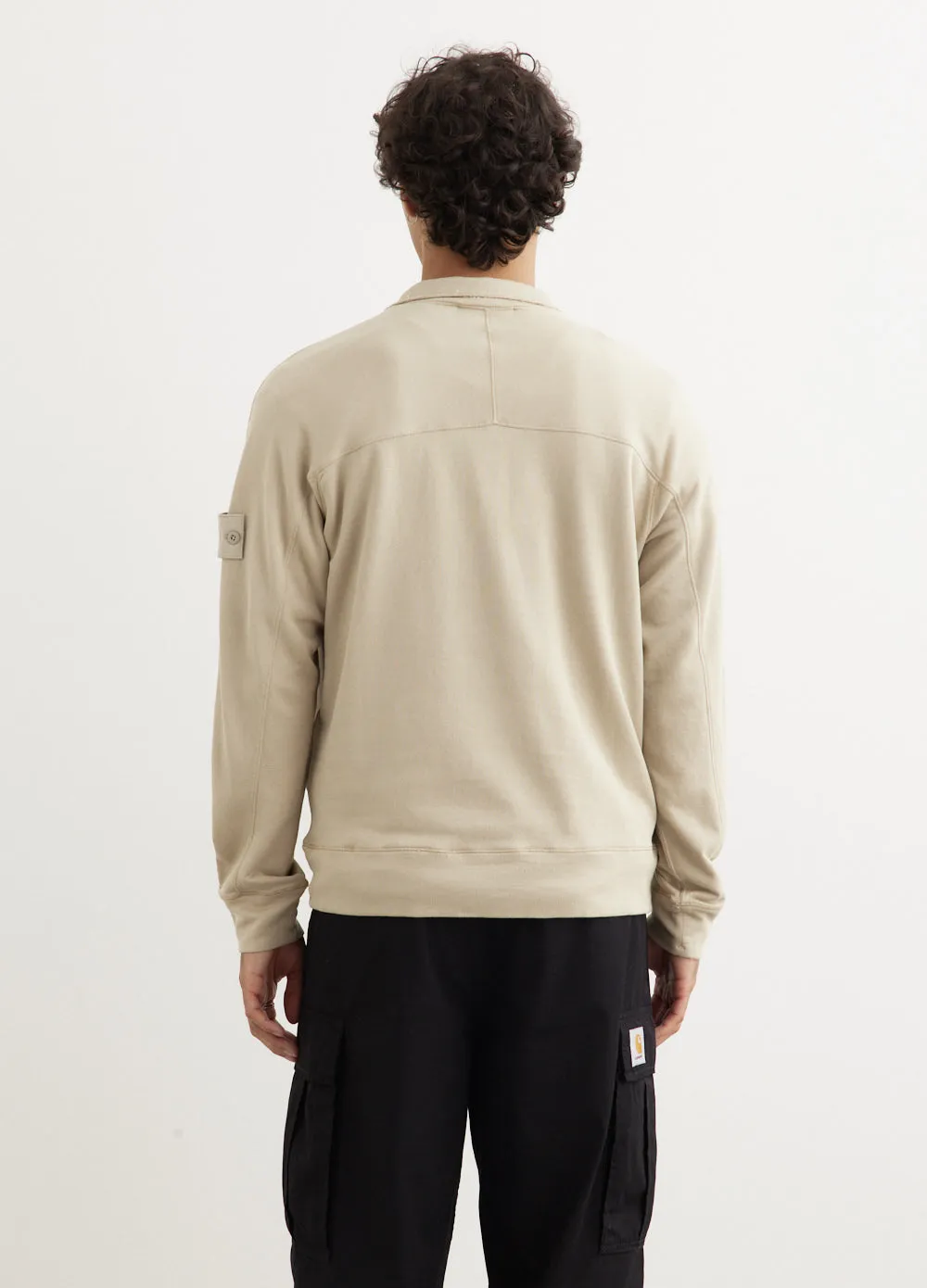Ghost Standing Collar Sweatshirt