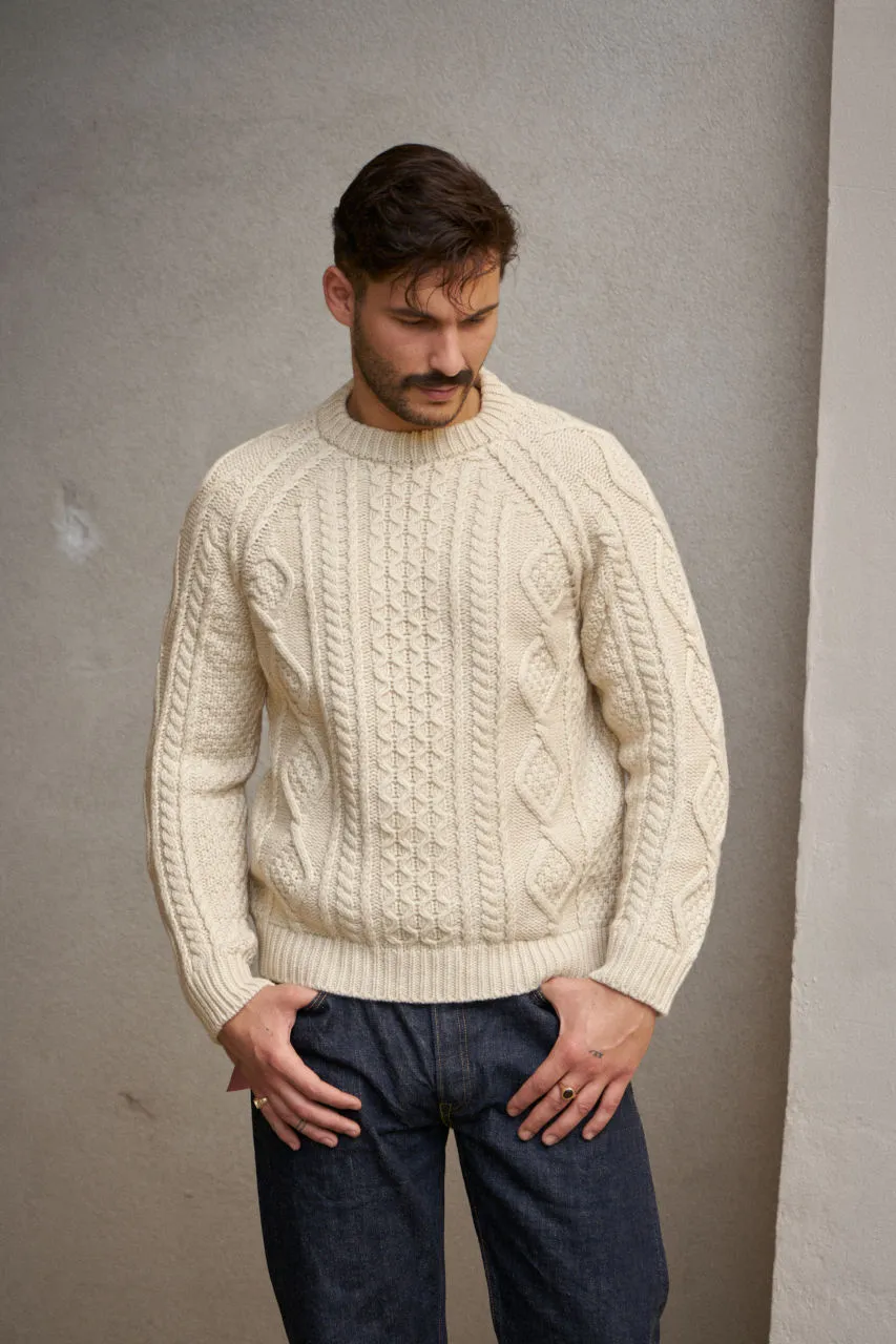 GRP X CASA-ISAAC Crew Neck Steve Merino/Cashmere Blend Rope