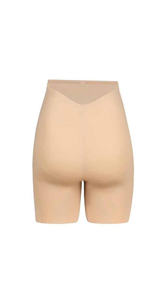 LOW-BACK SCULPTING SHORTS - POWDER