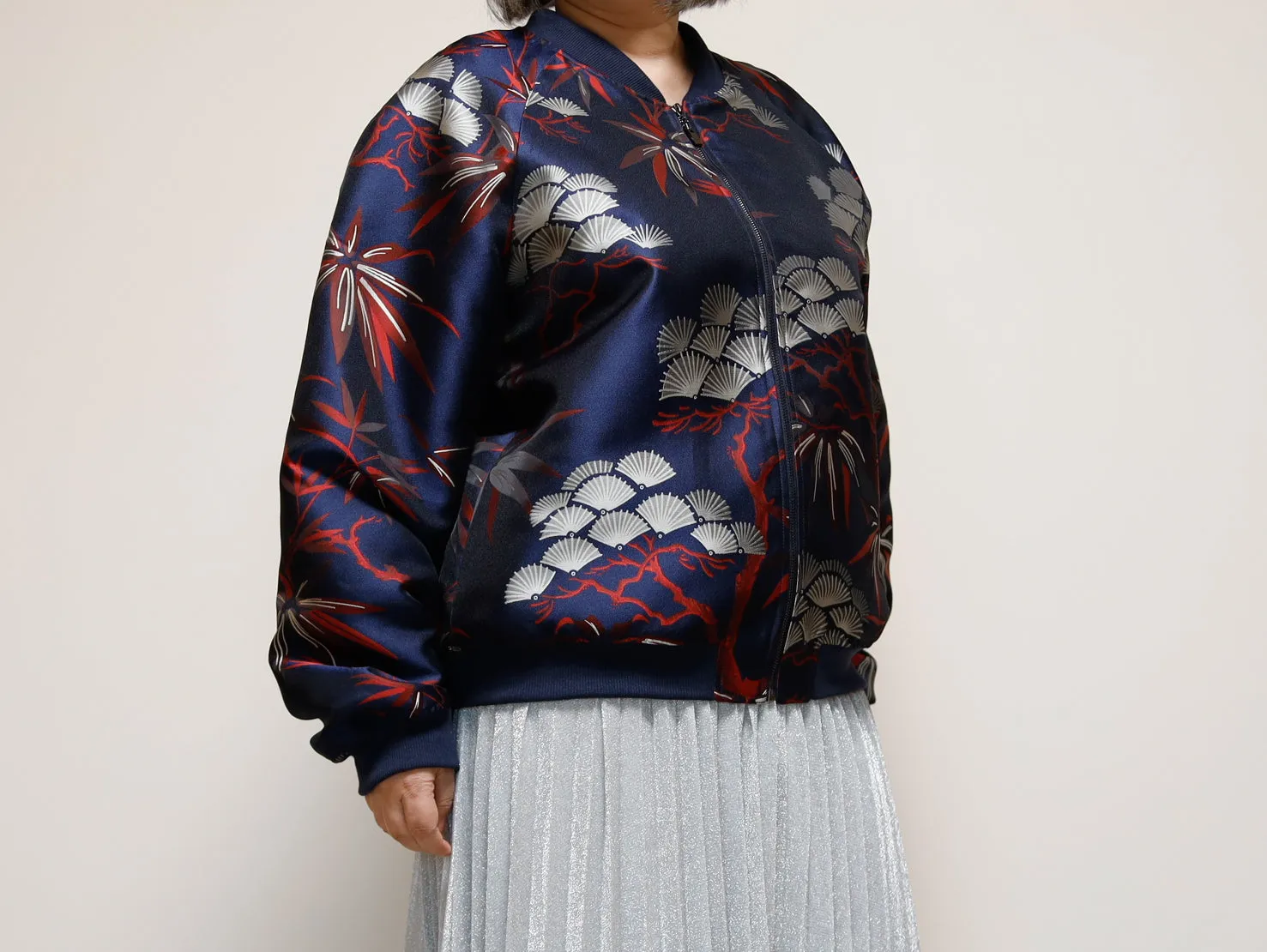 <J08BR> KABUKI BOMBER Jacket Mens