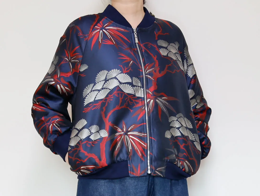 <J08BR> KABUKI BOMBER Jacket Mens