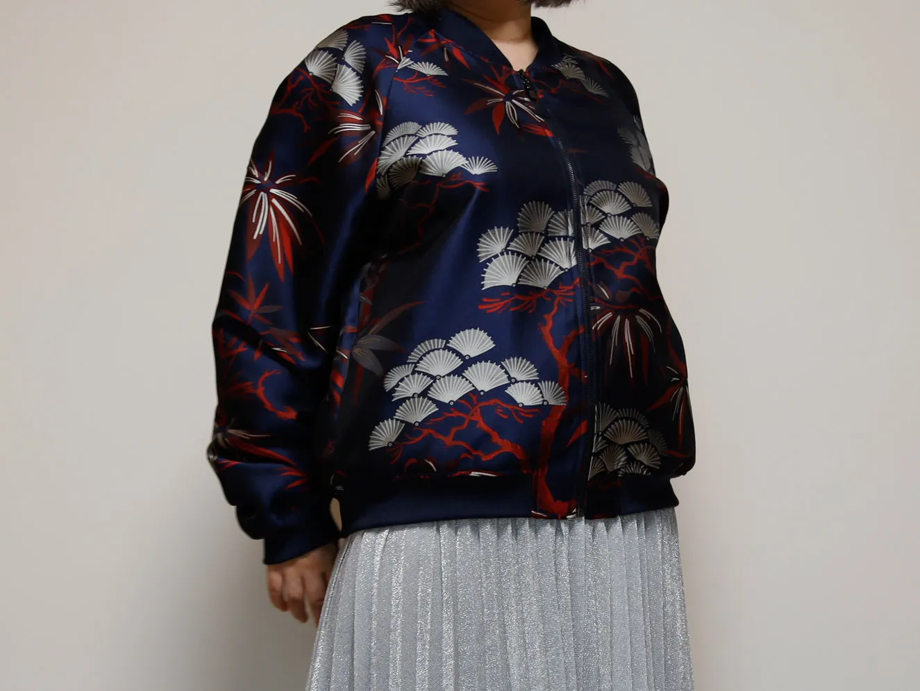 <J08BR> KABUKI BOMBER Jacket Mens