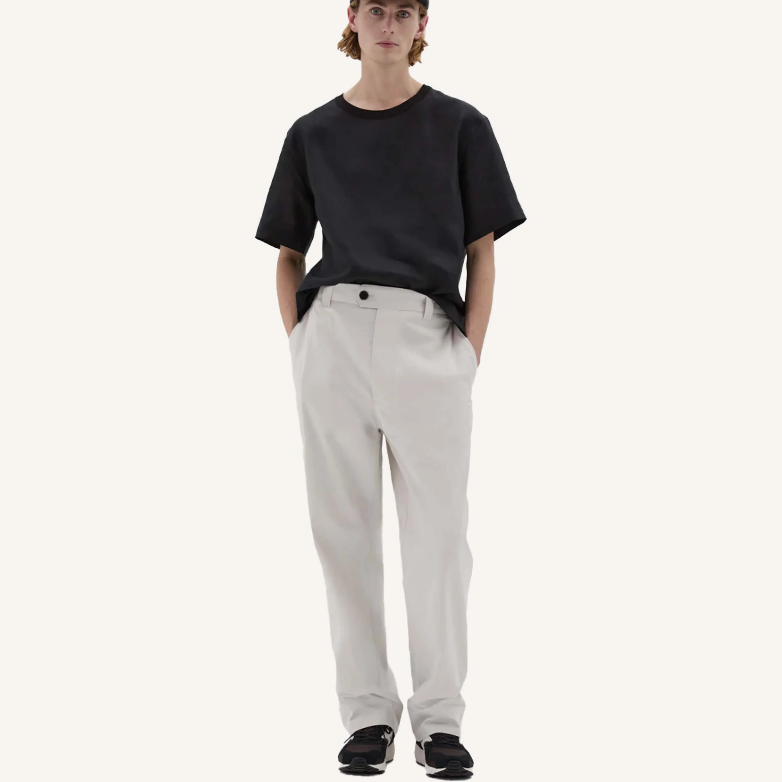 MARGARET HOWELL MEN'S RELAXED TROUSERS