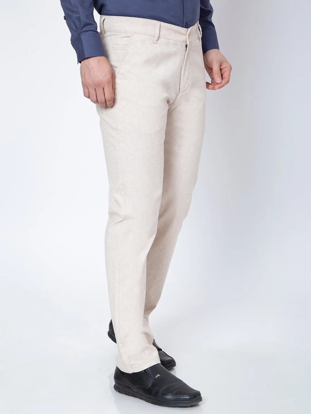 Mens Cotton Formal Trouser