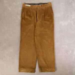 MEN'S VINTAGE RELAXED CORD TROUSERS - W31 X L28
