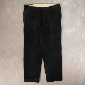 MEN'S VINTAGE RELAXED TEXTURED CORD TROUSERS - W40 X L31
