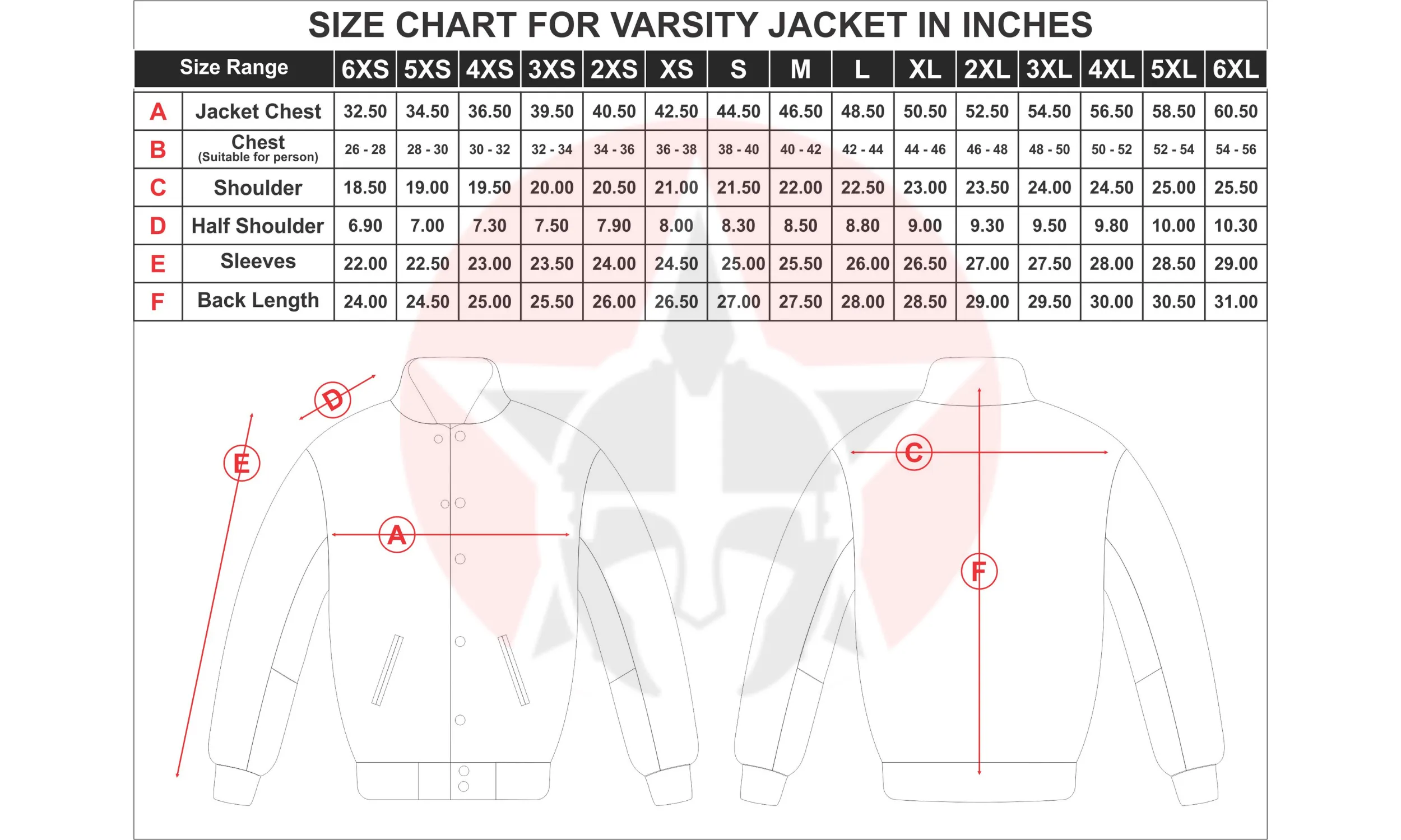 Personalized Classic Vinyl/Printed Satin Varsity Jacket