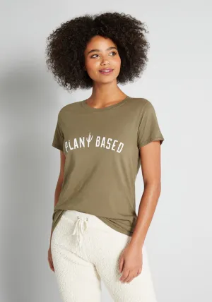 Plant Based Babe Graphic Tee