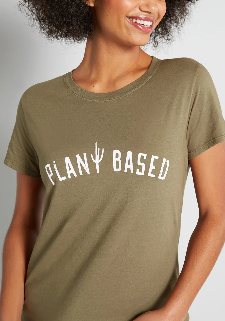 Plant Based Babe Graphic Tee