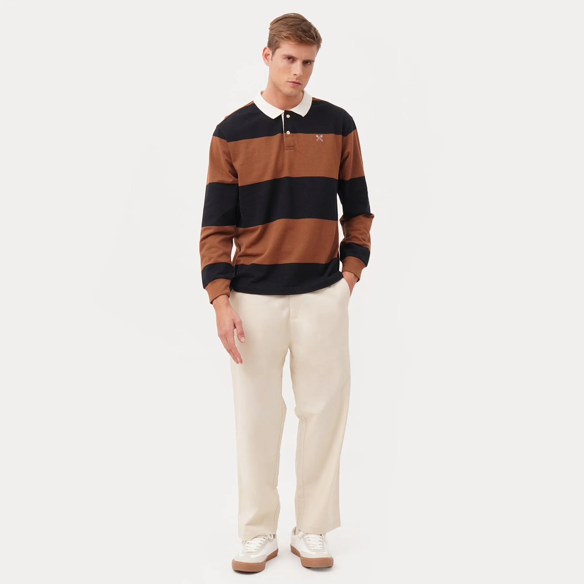 Relaxed Fit Trousers In Linen