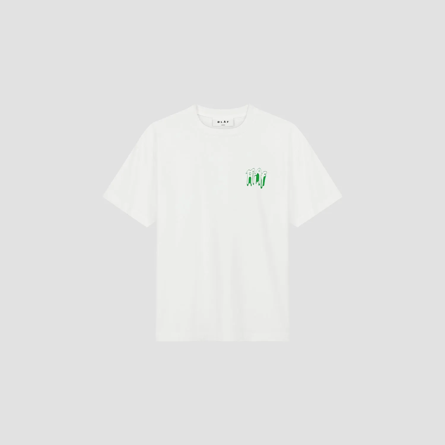 Smudge Tee - Optical White