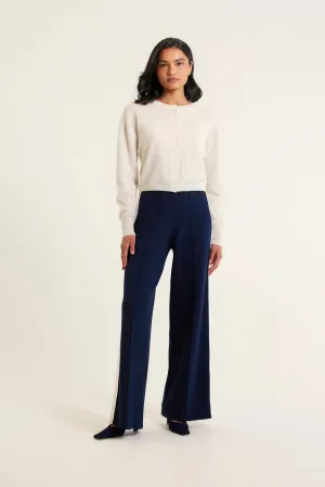 Sophia Cashmere Cardi In Chiffon