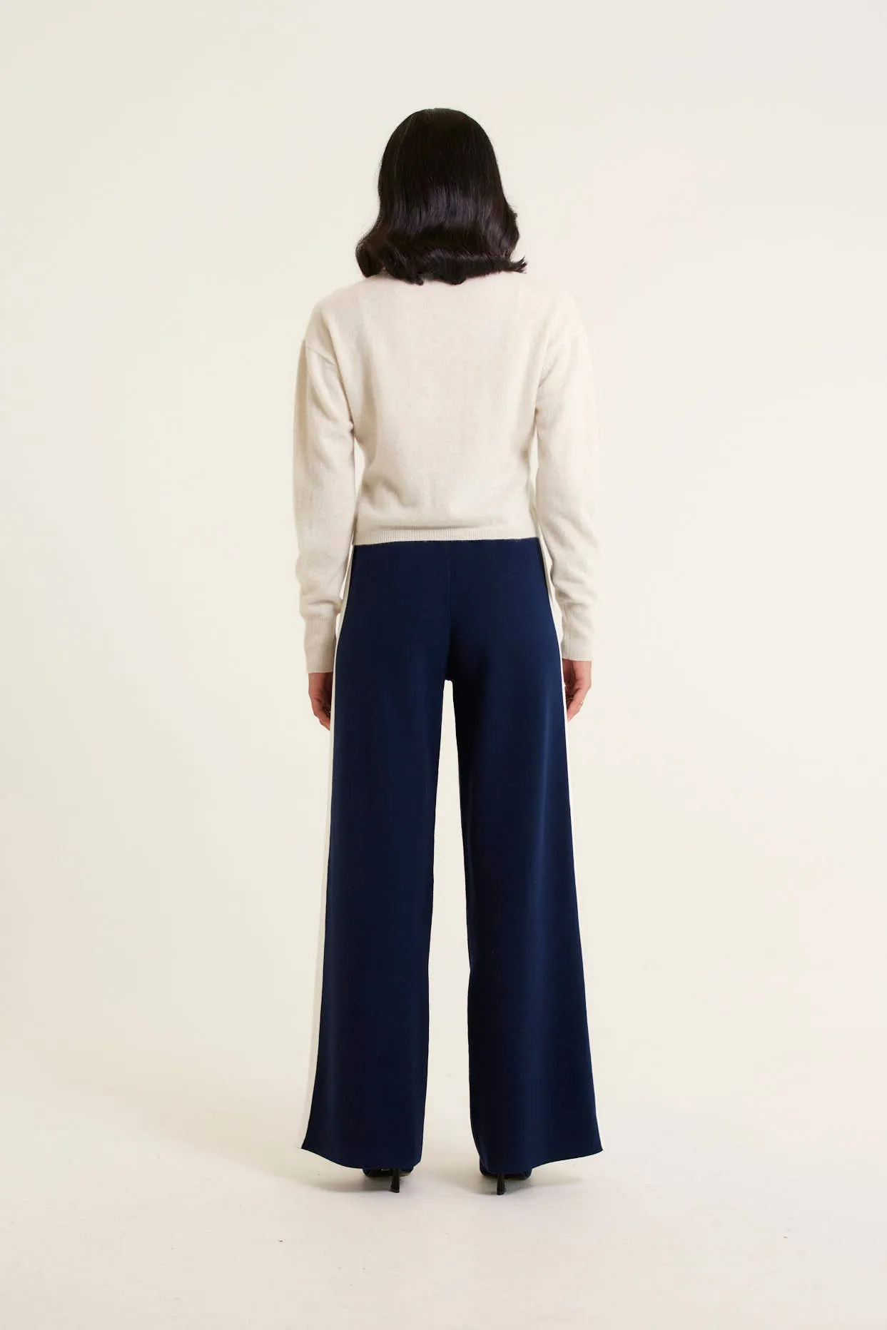 Sophia Cashmere Cardi In Chiffon