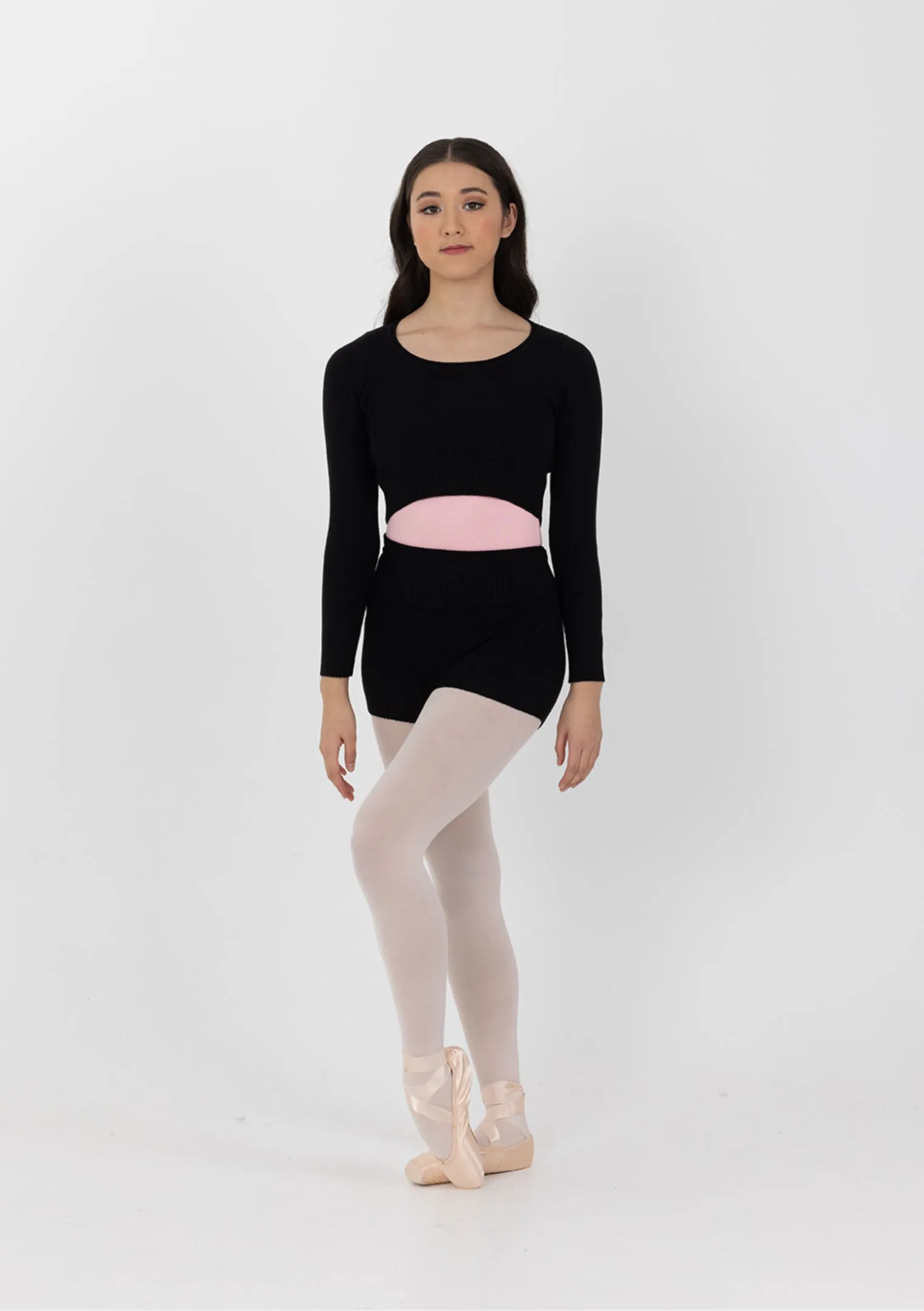 STUDIO 7 DANCEWEAR - Ribbed Warm up Shorts Adults